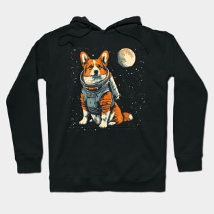 space corgi Hoodie